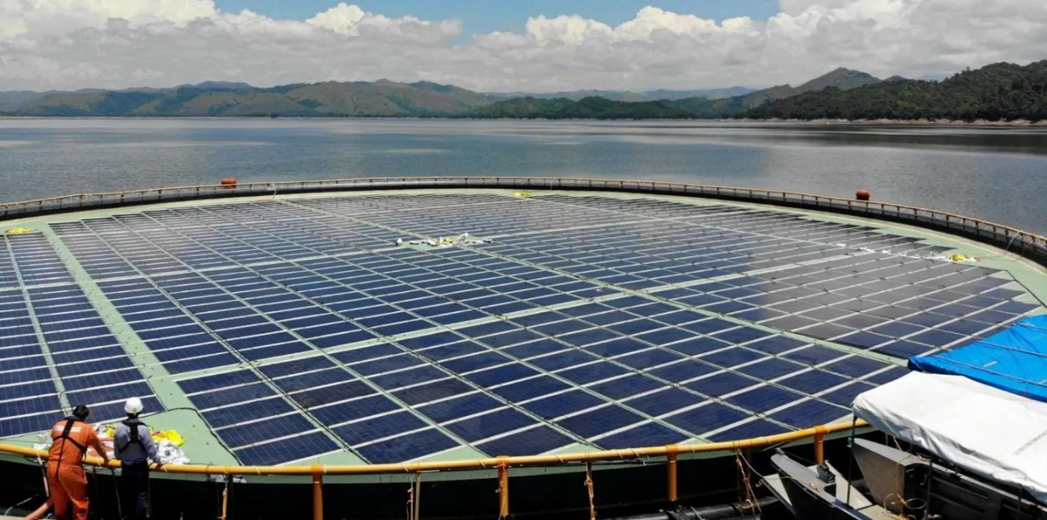 Dezhou Dingzhuang floating solar farm