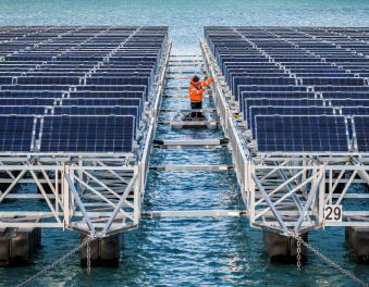 Swiss high-altitude floating solar farm high-altitude floating solar farm